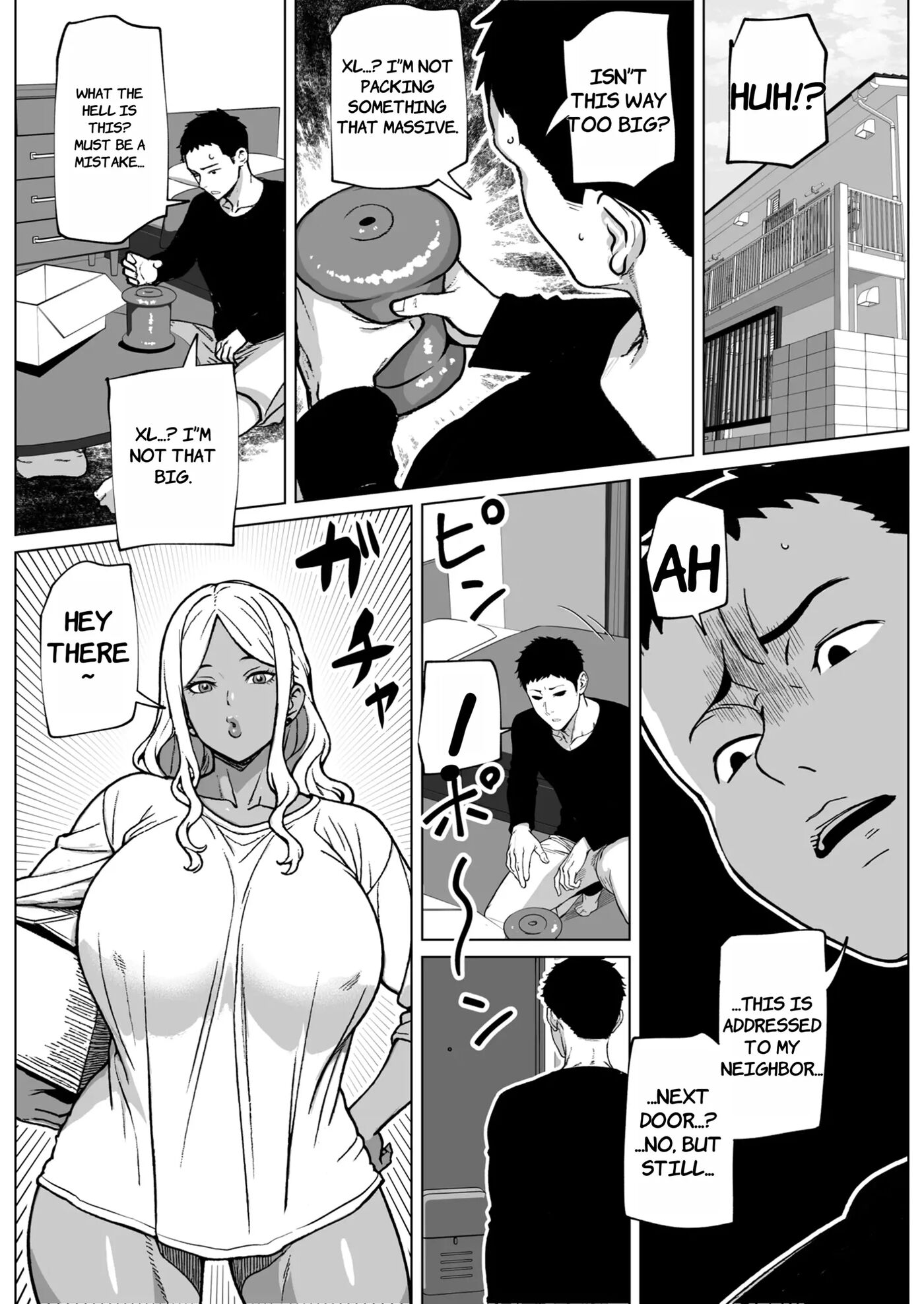 Otonari-san Wa Futanari Kuro Gal Chapter 1000 Page 2